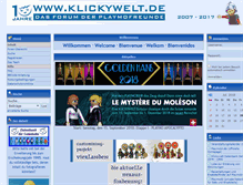 Tablet Screenshot of klickywelt.de